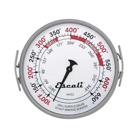 Escali Extra-Large Grill Surface Thermometer AHG2